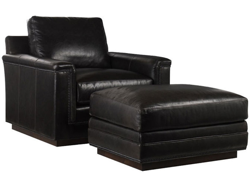 Balance Leather Ottoman