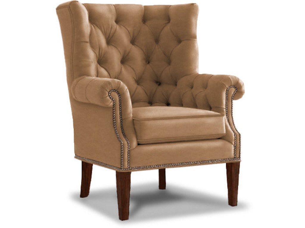Suffolk Tufted Back Leather Chair