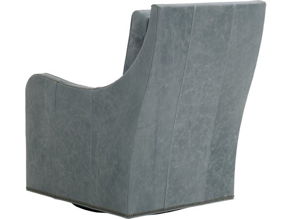 Tifton Leather Swivel Chair - Image 2