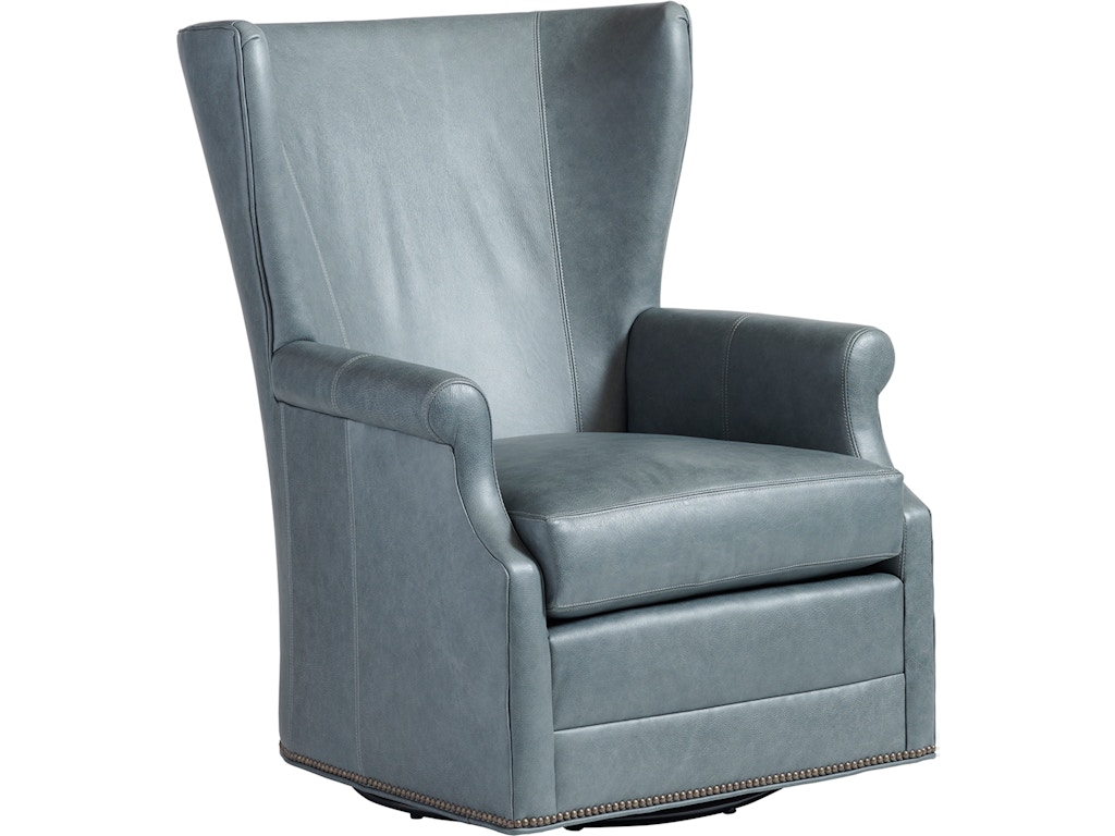Crosby Leather Swivel Chair