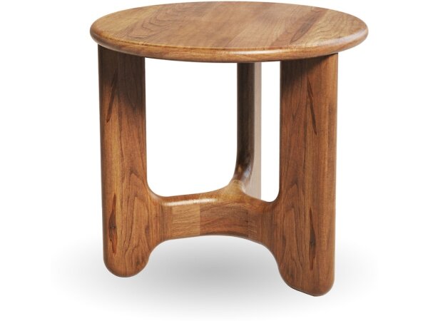 Cuban Round End Table