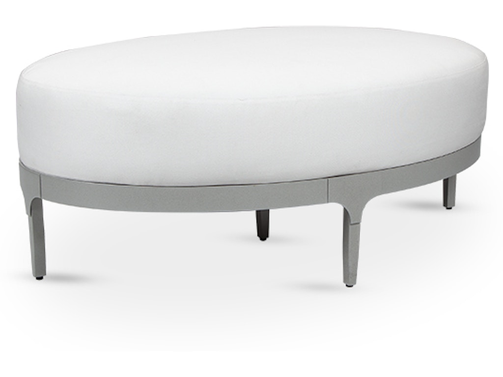 Amalfi Oval Ottoman