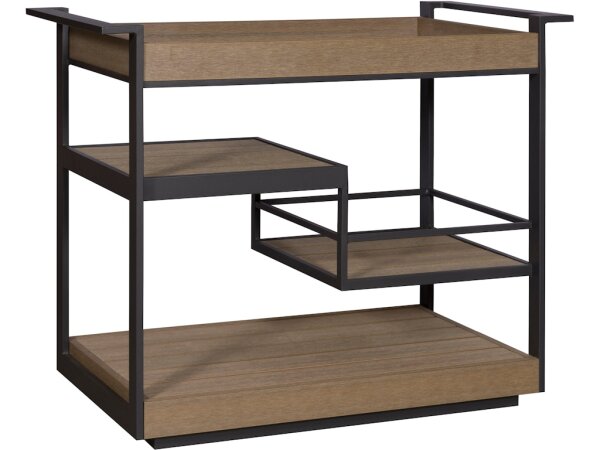 Montecito Outdoor Serving Cart - Image 2
