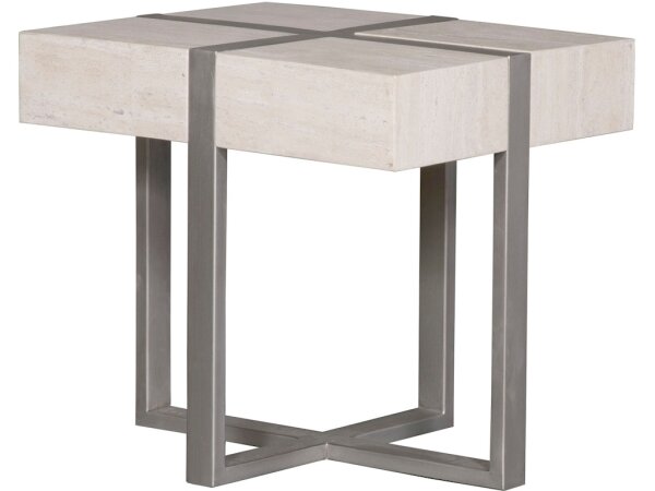 Formation Stone Veneer Side Table - Image 2
