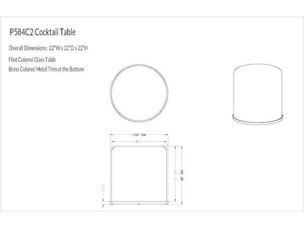 Ember Cocktail Table - Image 2
