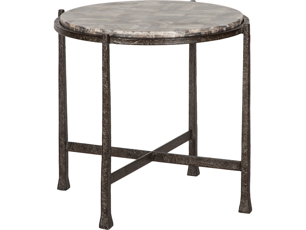 Brut Round End Table Base