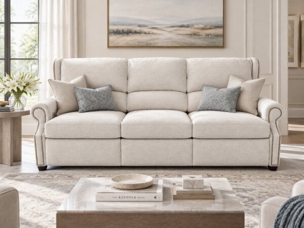 three seater recliner sofa