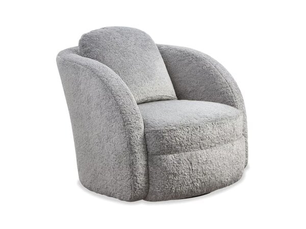 art deco swivel chair
