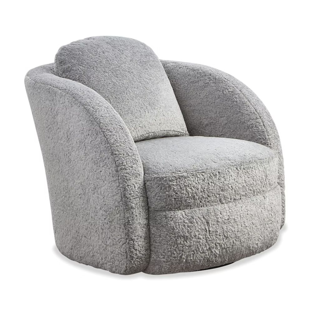 art deco swivel chair