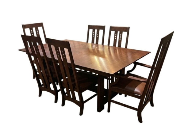 highlands extension dining table and chair set