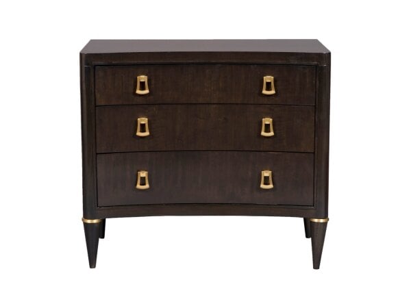 lillet three drawer nightstand