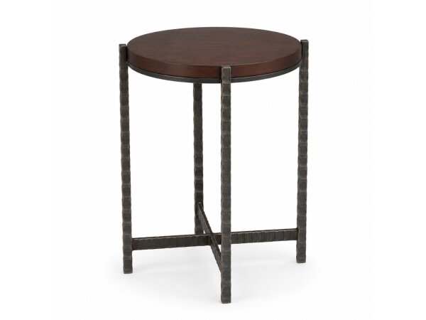 nash round end table