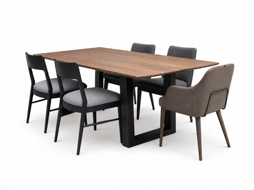 rectangular dining table & 4 chairs rectangular dining table & 4 chairs