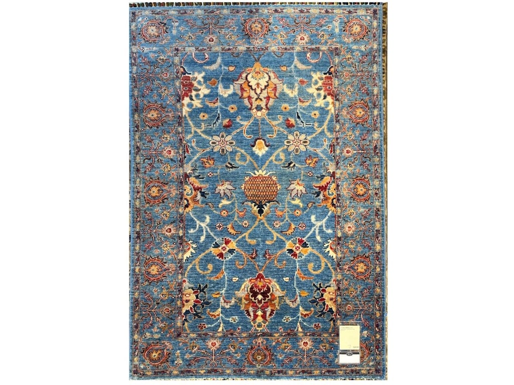 Chobi Area Rug (5'8 X 4')