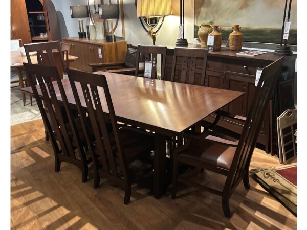 Highlands Extension Dining Table and Chair Set - Image 2