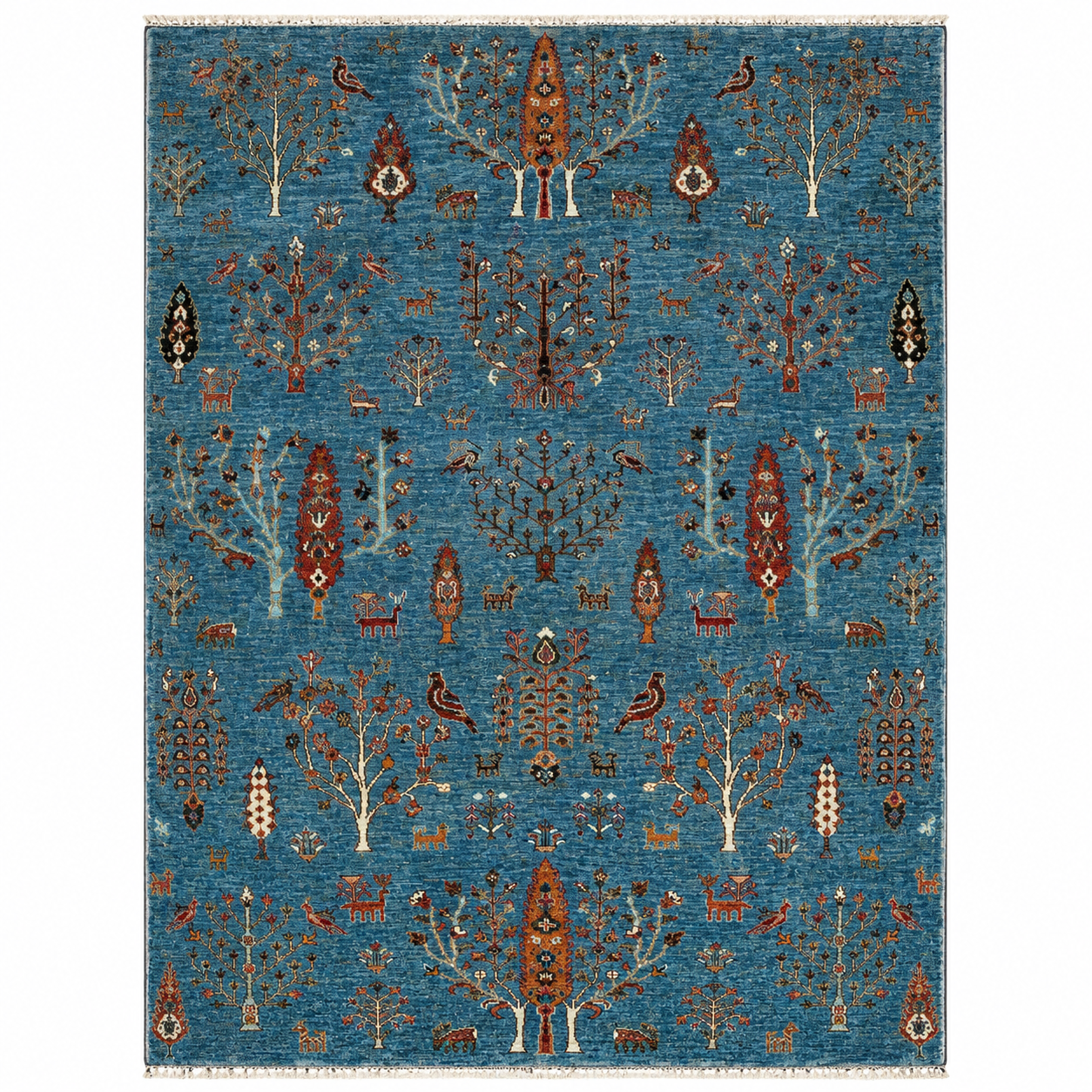 afghan tribal rug (5.6x8.3)
