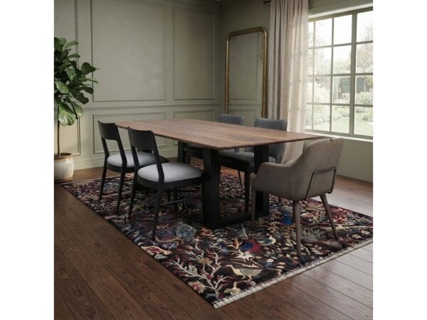 rectangular dining table & 4qty chairs