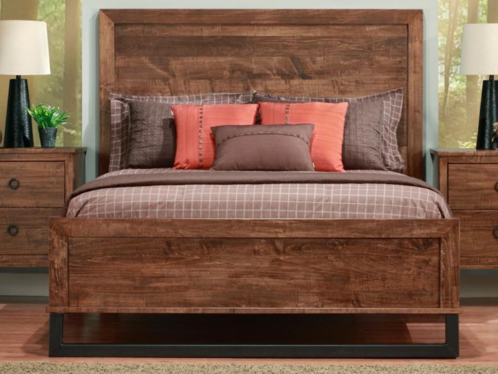Cumberland Bed With Low Footboard w/wood Head