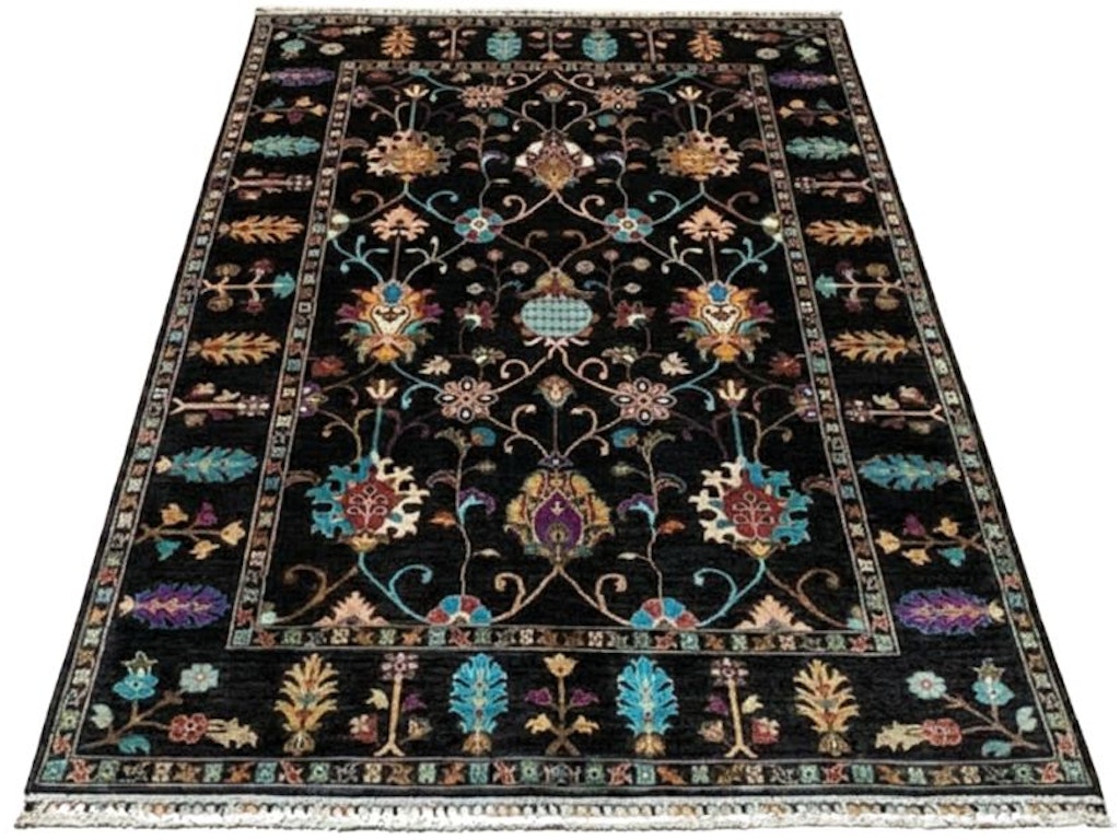 Afghan Tribal Area Rug- (5.3x7)