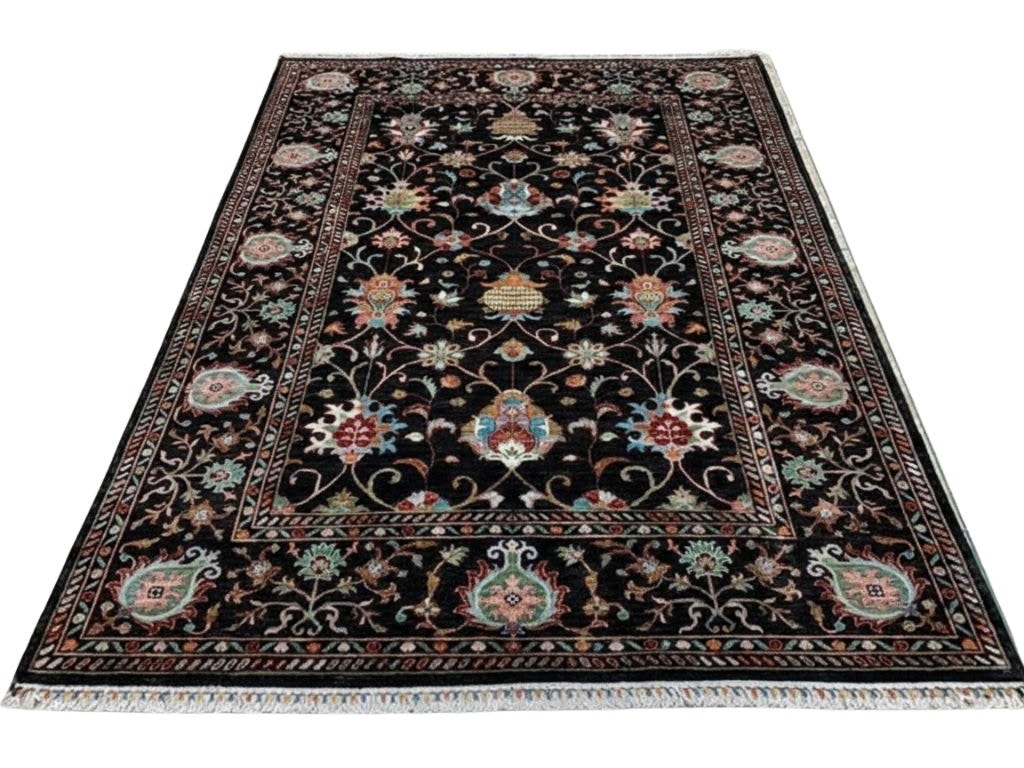 Afghan Tribal Rug- (5.9x7.9)