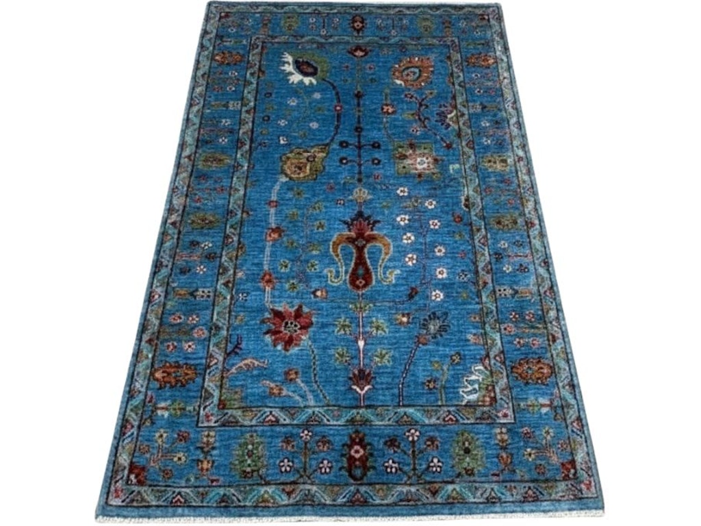 Afghan Tribal Rug-(3.3x5.3)