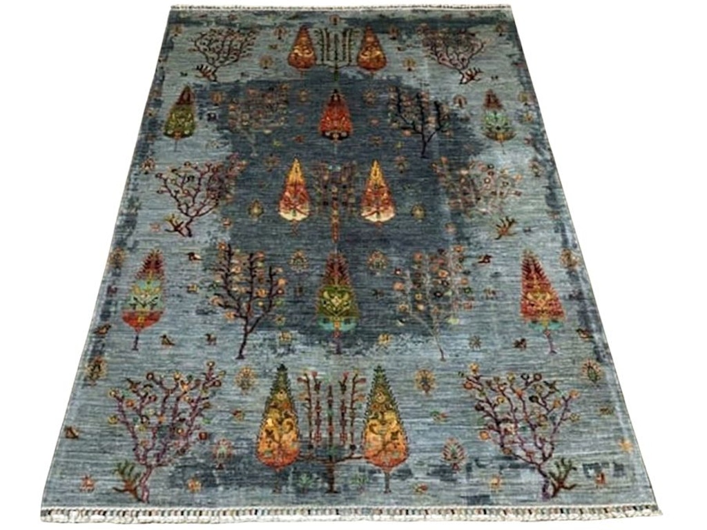 Afghan Tribal Rug- (5.9x8.3)