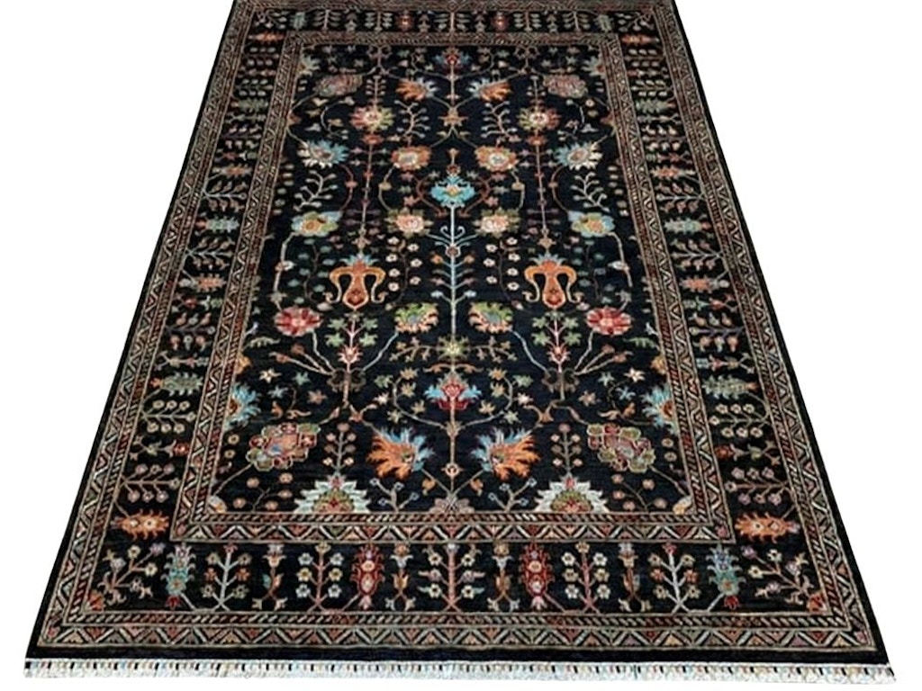 Afghan Tribal Rug- (6.9x9.6)