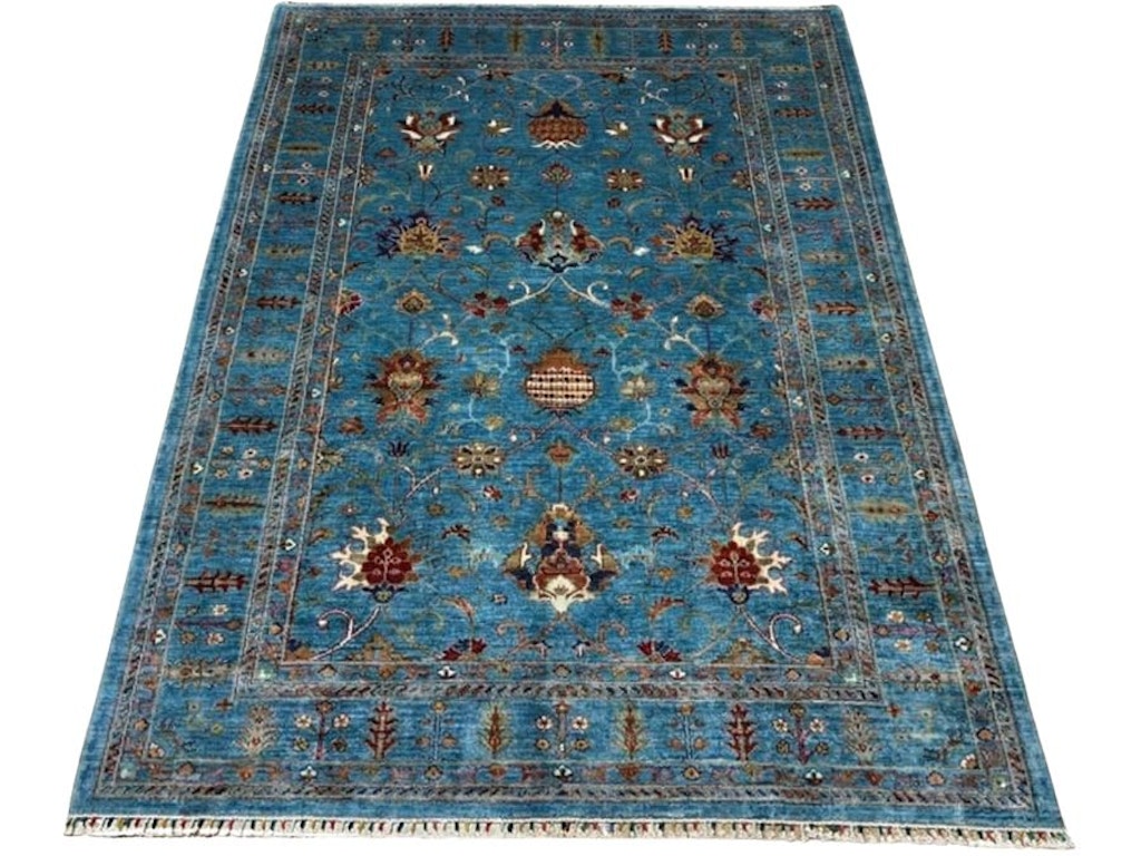 Afghan Tribal Rug- (5.9x8)