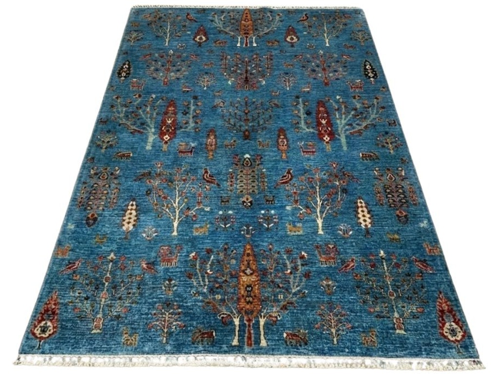 Afghan Tribal Rug- (5.6X8.3)