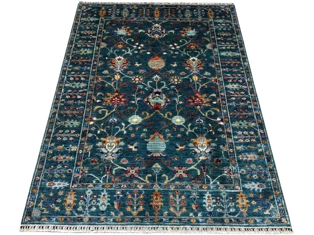 Afghan Tribal Rug-(5.9x7.9)