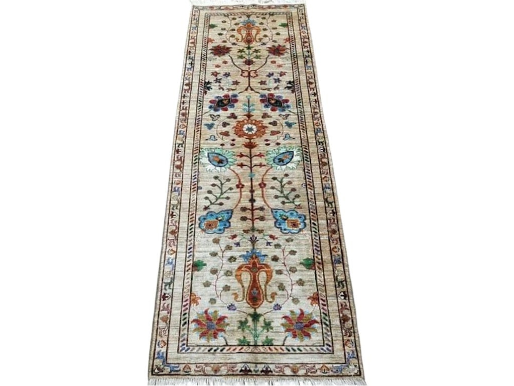 Afghan Tribal Runner- (8.3x2.8)