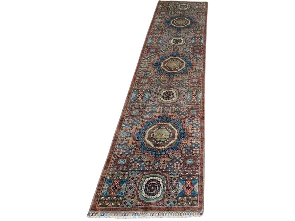 Afghan Tribal Runner-(10.6x2.6)