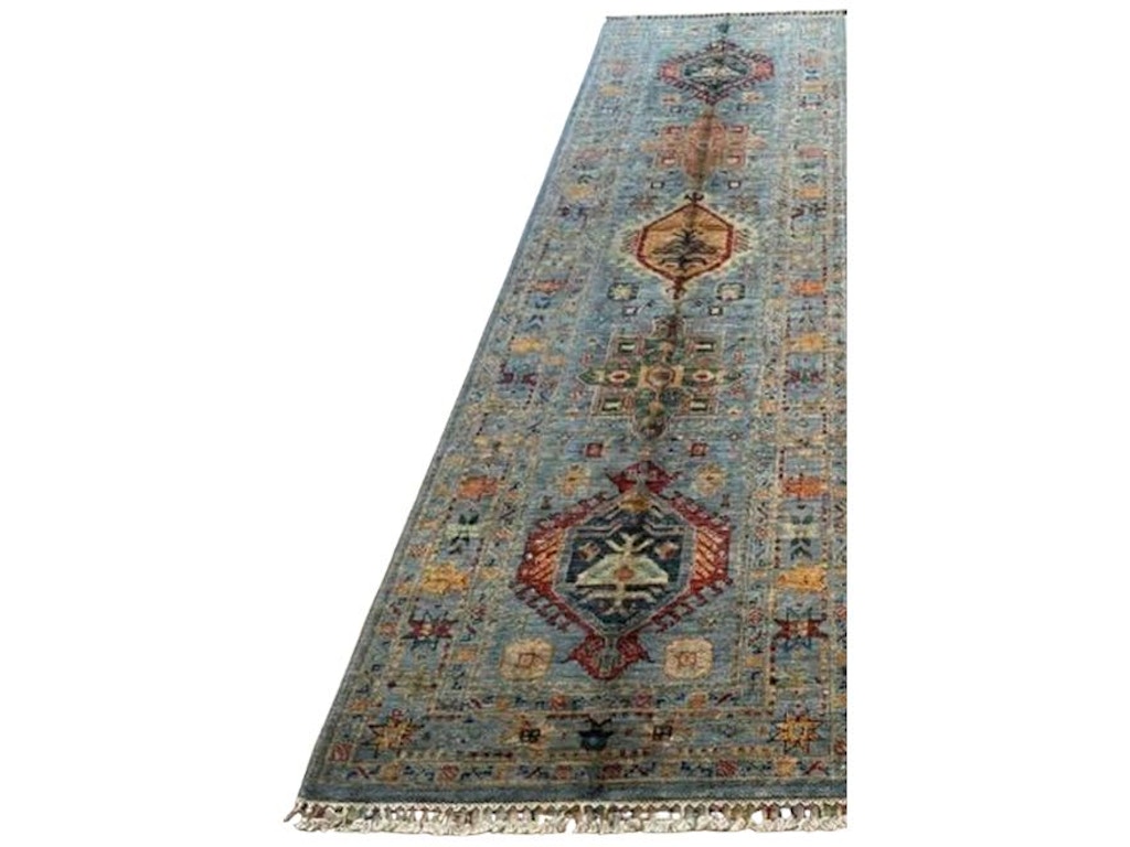 Afghan Tribal Runner-(9.2x2.8)