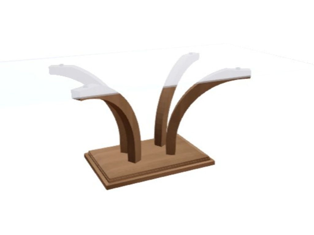 DINING TABLE/GLASS