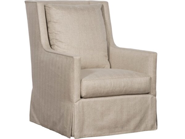 Norton Waterfall Skirt Swivel Chair - Image 2