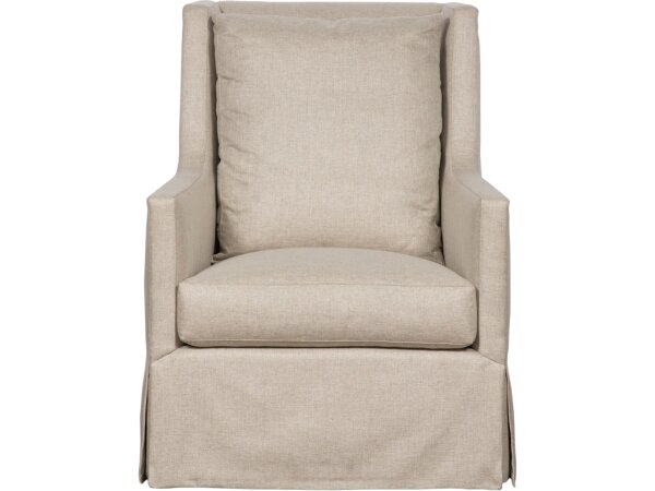 Norton Waterfall Skirt Swivel Chair
