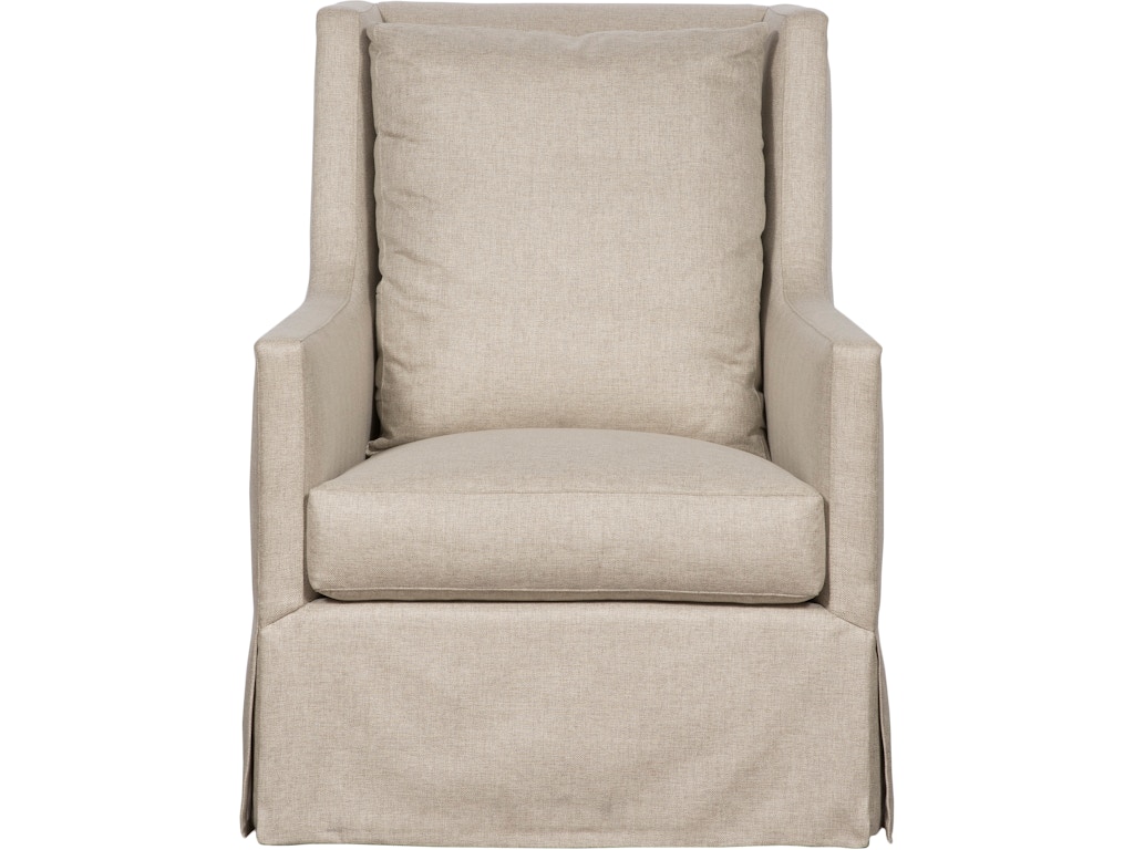 Norton Waterfall Skirt Swivel Chair