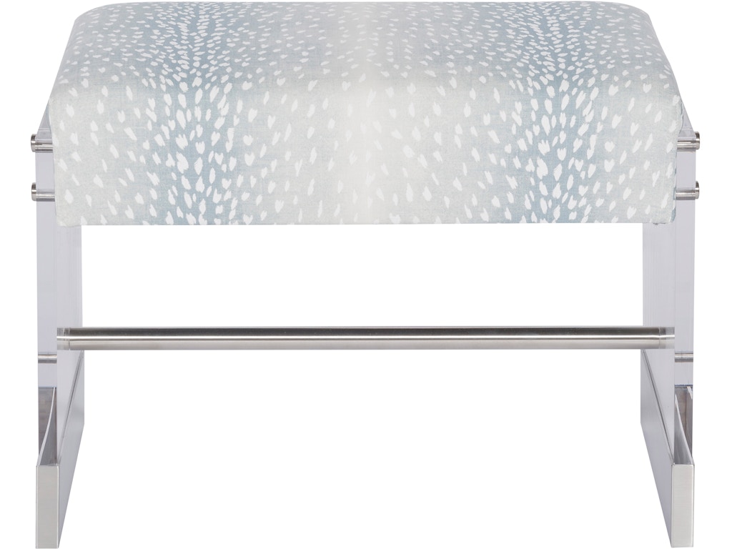 v377-ot-posh-aqua-ho Thayer Ottoman - Image 1