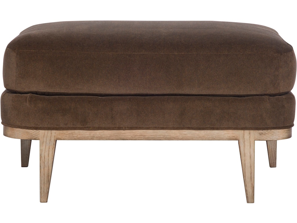 v991-ot-valentino-bark-ho Cass Ottoman - Image 1