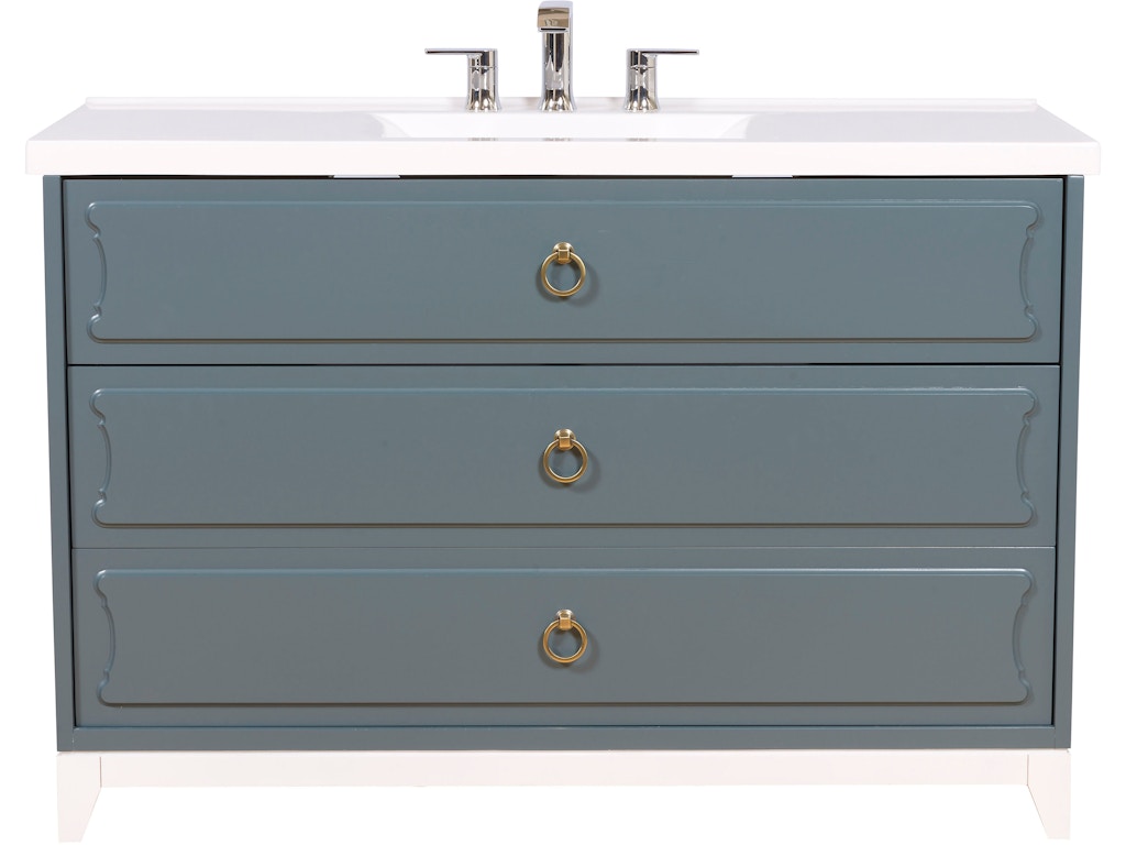 Stella Vanity with Tapered Leg