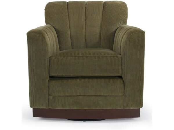 Paris Swivel Channel Back Chair