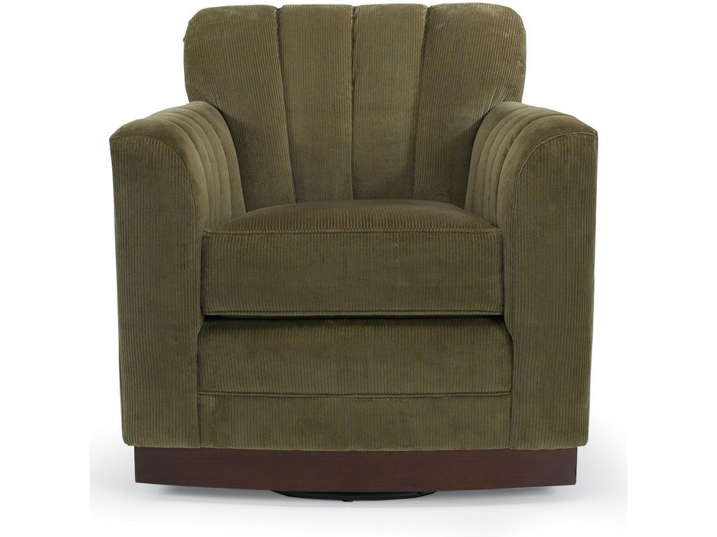 Paris Swivel Channel Back Chair