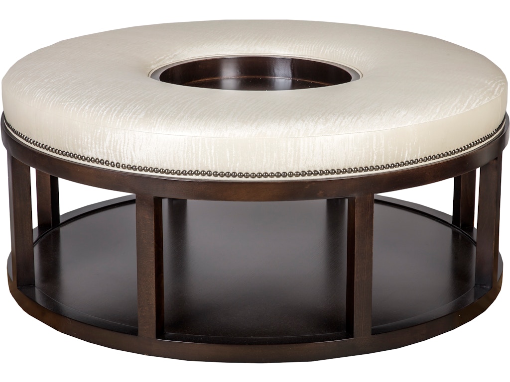w42dwfd_juneau-pearl_bz Wayland Round Wood Ottoman - Image 1