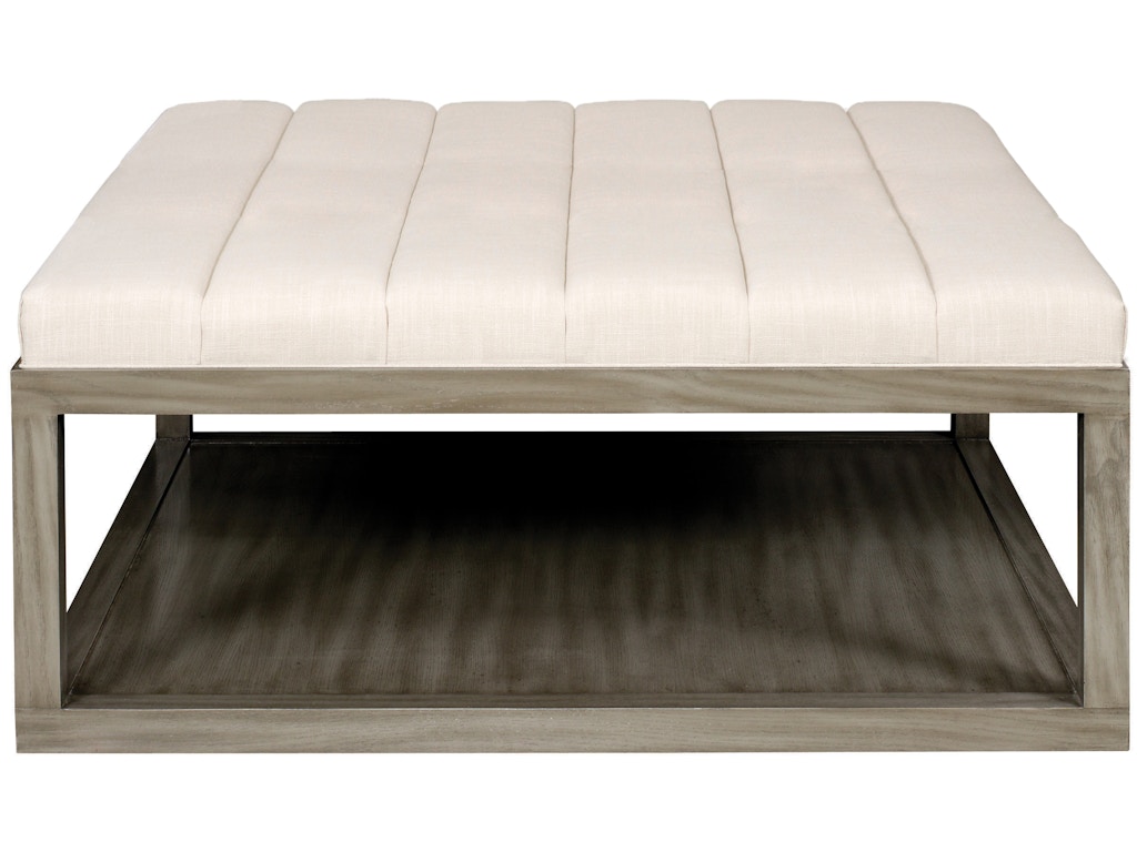 Wayland Square Wood Ottoman