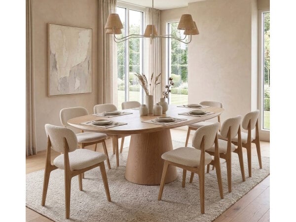 bruges chair — natural oak