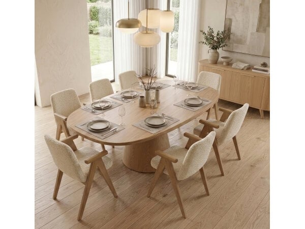oslo chair — natural oak