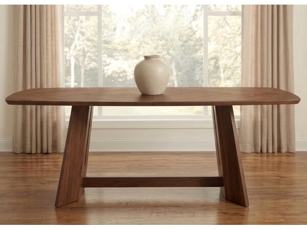 torino walnut table