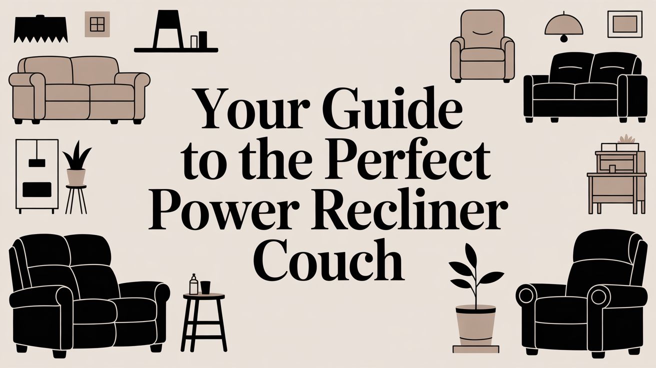 power recliner couch furniture guide