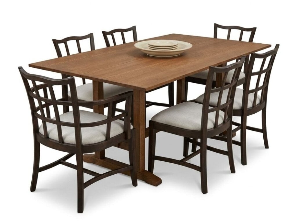 dining table with 6 chairs and 2 leaves dining table with 6 chairs and 2 leaves