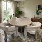 dining table and 4 chairs